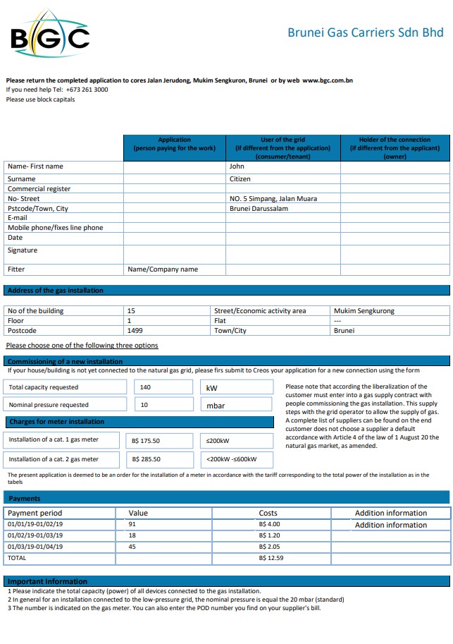  Minol USA business utility bill 